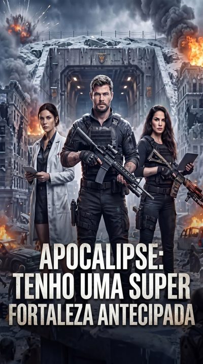 Capa da miniss&eacute;rie Apocalipse Tenho uma Super Fortaleza Antecipada