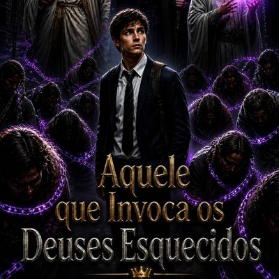 Capa da miniss&eacute;rie Aquele que Invoca os Deuses Esquecidos