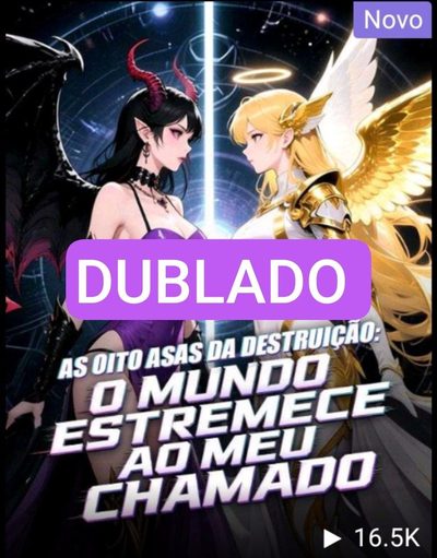 Capa da miniss&eacute;rie As Oito Asas da Destruição: o Mundo Estremesse ao Meu Chamado