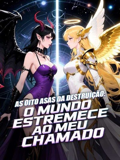 Capa da miniss&eacute;rie As Oito Asas da Destruição: o Mundo Estremece ao Meu Chamado