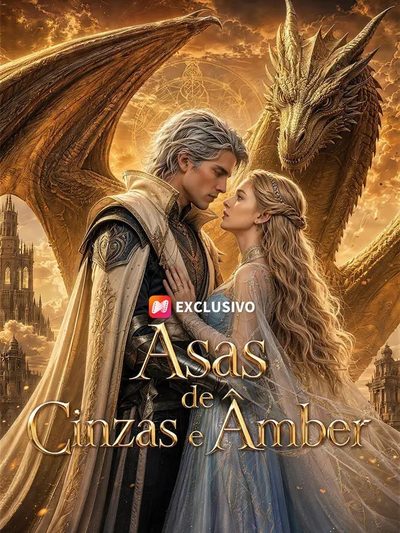 Capa da miniss&eacute;rie Asas de Cinza e Âmber