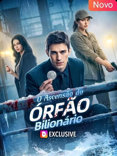 Capa da miniss&eacute;rie Ascensão do Orfão Bilionário