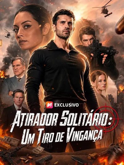 Capa da miniss&eacute;rie Atirador Solitário: Um Tiro de Vingança