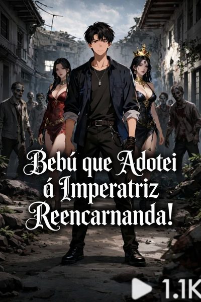 Capa da miniss&eacute;rie Bebú que Adotei à Imperatriz Reencarnada!