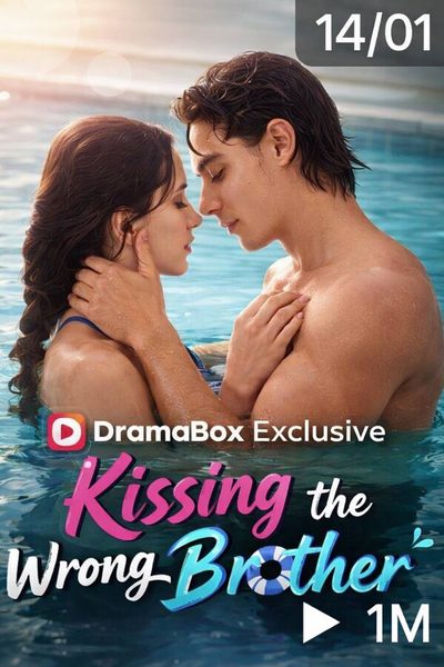 Capa da miniss&eacute;rie Beijando o Irmão Errado Kissing the Wrong Brother