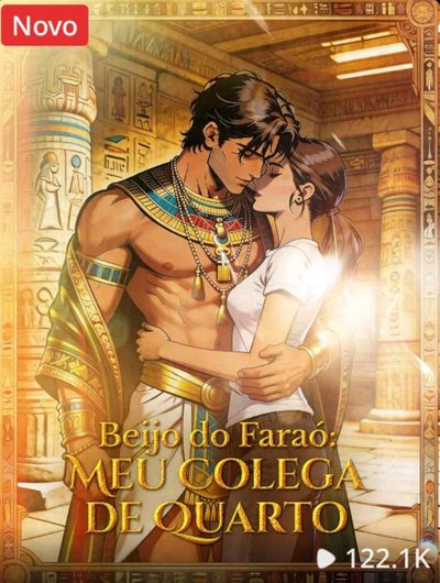 Capa da miniss&eacute;rie Beijo do Faraó: Meu Colega de Quarto