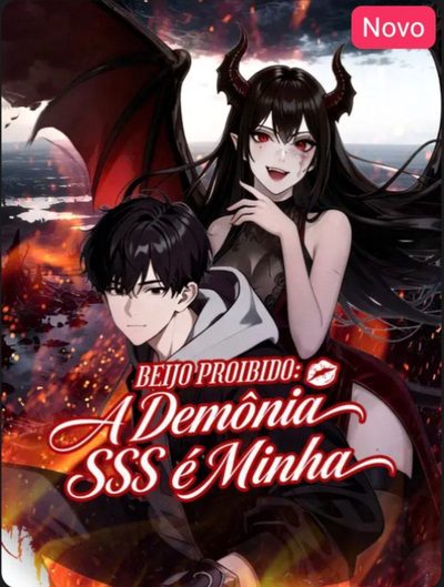 Capa da miniss&eacute;rie Beijo Proibido: a Demônia Sss É Minha