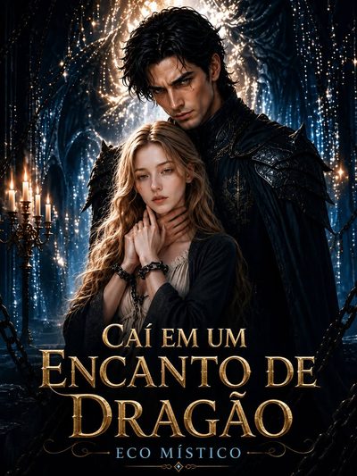 Capa da miniss&eacute;rie Caí em Um Encanto de Dragão