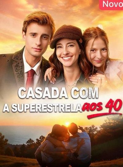 Capa da miniss&eacute;rie Casada com a Superestrela aos 40