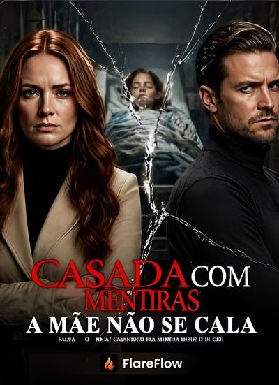 Capa da miniss&eacute;rie Casada com Mentiras a Mãe Não Se Cala