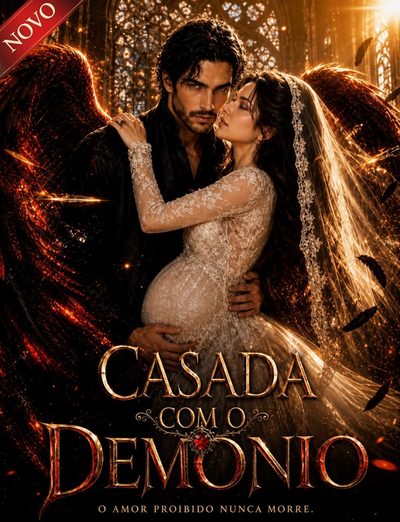 Capa da miniss&eacute;rie Casada com o Demônio