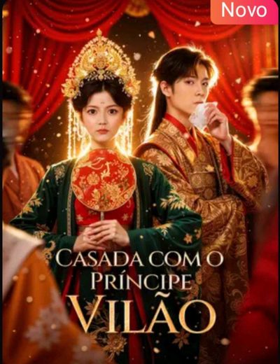Capa da miniss&eacute;rie Casada com o Príncipe Vilão
