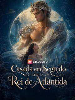Capa da miniss&eacute;rie Casada em Segredo com o Rei de Atlântida
