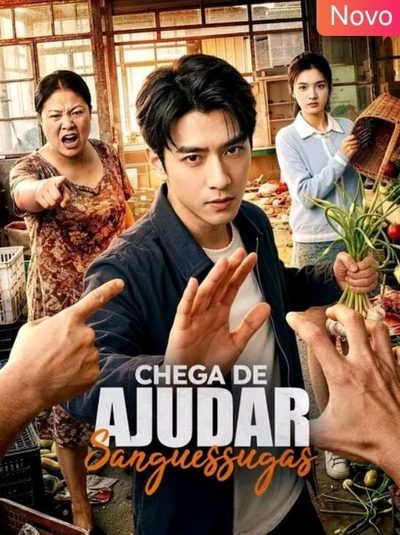Capa da miniss&eacute;rie Chega de Ajudar Sanguessugas