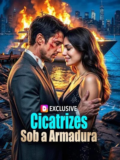 Capa da miniss&eacute;rie Cicatrizes sob a Armadilha -