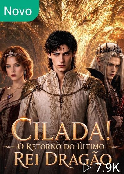 Capa da miniss&eacute;rie Cilada o Retorno do Último Rei Dragão