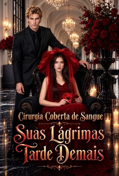 Capa da miniss&eacute;rie Cirurgia Coberta de Sangue Suas Lágrimas Tarde Demais