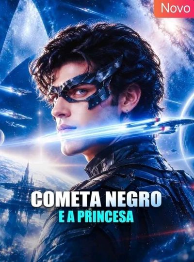 Capa da miniss&eacute;rie Cometa Negro e a Princesa