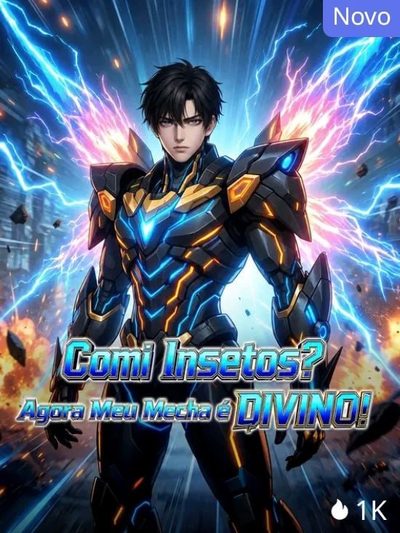 Capa da miniss&eacute;rie Comi Insetos? Agora Meu Mecha É Divino!