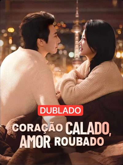 Capa da miniss&eacute;rie Coração Calado, Amor Roubado