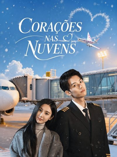 Capa da miniss&eacute;rie Corações nas Nuvens