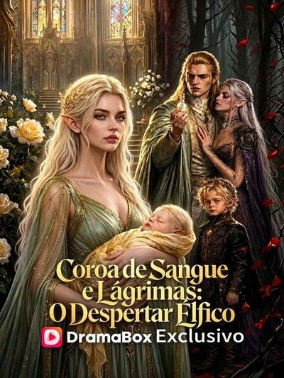 Capa da miniss&eacute;rie Coroa de Sangue e Lágrimas: o Despertar Élfico