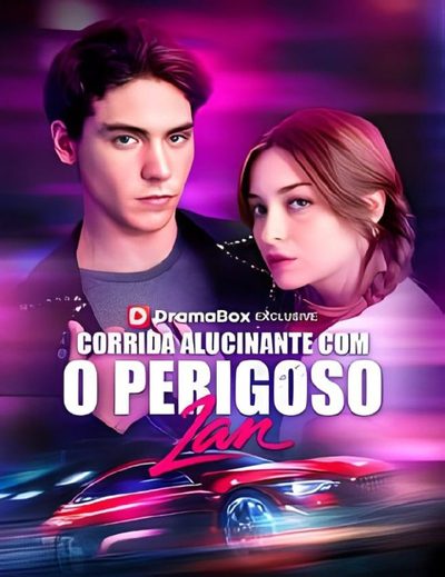 Capa da miniss&eacute;rie Corrida Alucinante com o Perigoso Ian