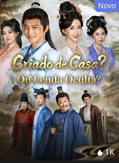 Capa da miniss&eacute;rie Criado de Casa? Ou Lenda Oculta?