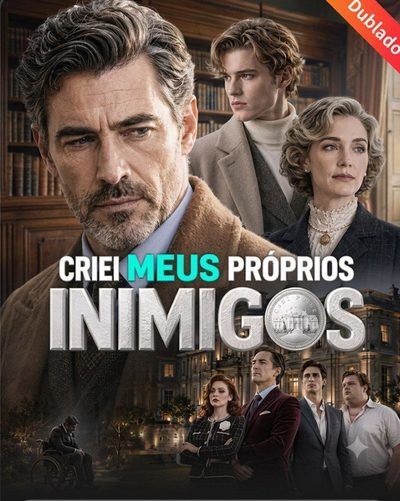 Capa da miniss&eacute;rie Criei Meus Próprios Inimigos -