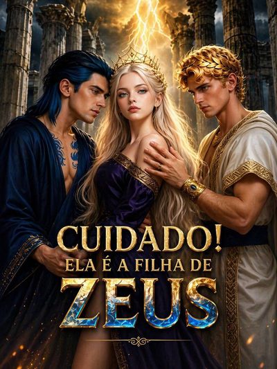 Capa da miniss&eacute;rie Cuidado! Ela É a Filha de Zeus