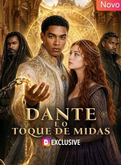 Capa da miniss&eacute;rie Dante e o Toque de Midas
