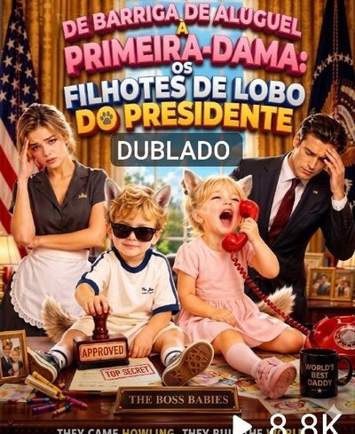 Capa da miniss&eacute;rie De Barriga de Aluguel à Primeira-dama: os Filhotes de Lobo do Presidente dublado