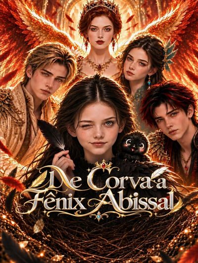 Capa da miniss&eacute;rie De Corva a Fênix Abissal -
