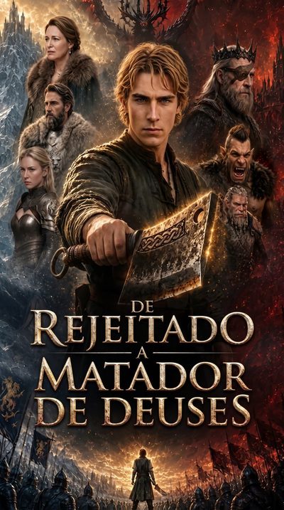 Capa da miniss&eacute;rie De Rejeitado a Matador de Deuses