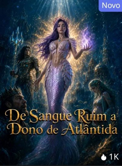 Capa da miniss&eacute;rie De Sangue Ruim a Dono de Atlântida