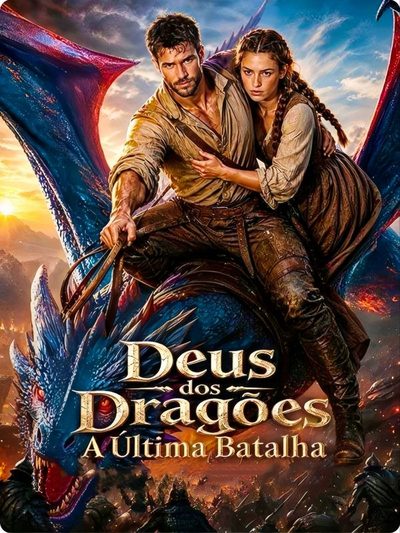 Capa da miniss&eacute;rie Deus dos Dragões a Última Batalha