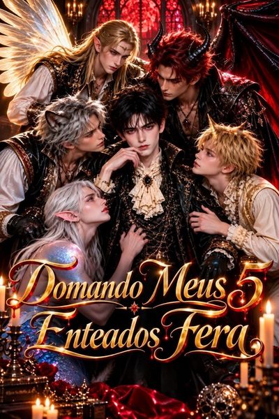 Capa da miniss&eacute;rie Domando Meus 5 Enteados Fera