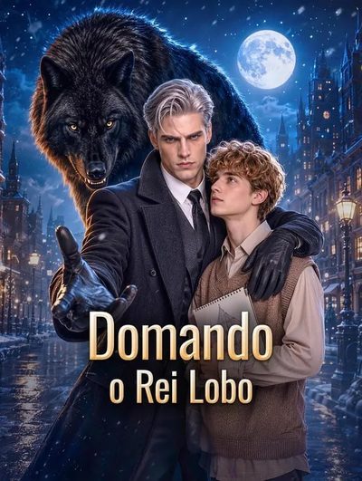 Capa da miniss&eacute;rie Domando o Rei Lobo