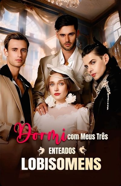 Capa da miniss&eacute;rie Dormi com Meus Três Enteados Lobisomens