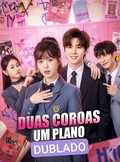 Capa da miniss&eacute;rie Duas Coroas Um Plano