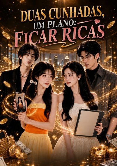 Capa da miniss&eacute;rie Duas Cunhadas, Um Plano: Ficar Ricas