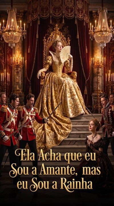 Capa da miniss&eacute;rie Ela Acha que Eu Sou a Amante, Mas Eu Sou a Rainha