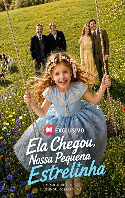 Capa da miniss&eacute;rie Ela Chegou Nossa Pequena Estrelinha