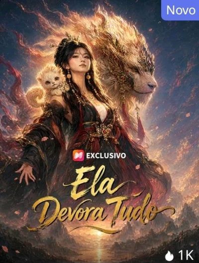 Capa da miniss&eacute;rie Ela Devora Tudo