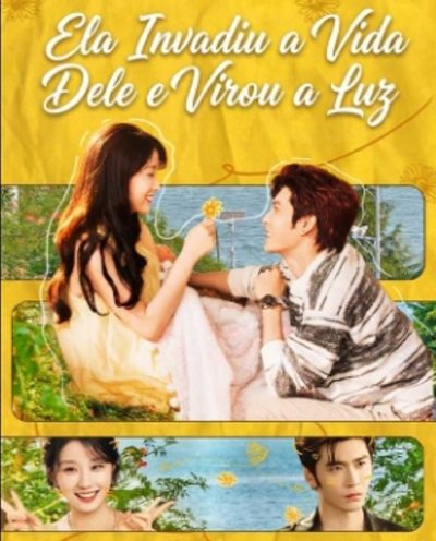 Capa da miniss&eacute;rie Ela Invadiu a Vida Dele e Virou a Luz
