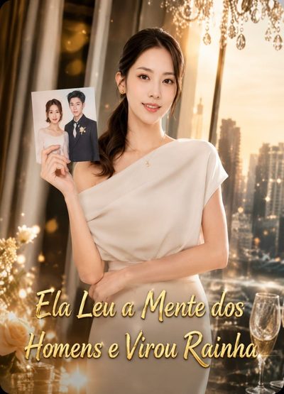 Capa da miniss&eacute;rie Ela Leu a Mente dos Homens e Virou Rainha