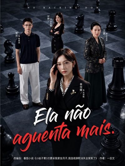 Capa da miniss&eacute;rie Ela Não Aguenta Mais