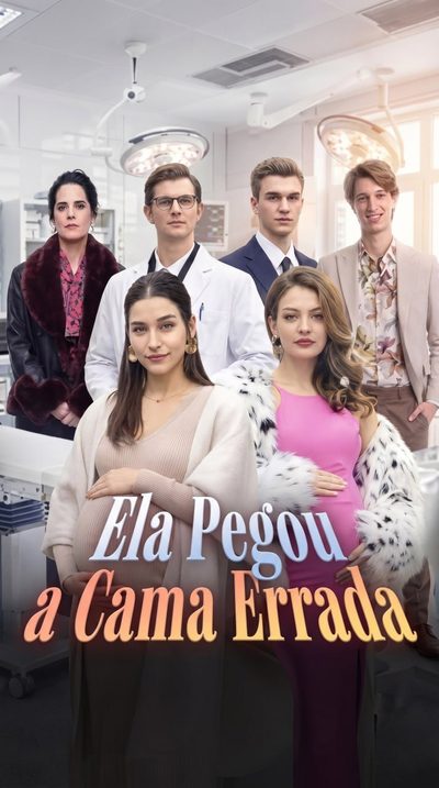 Capa da miniss&eacute;rie Ela Pegou a Cama Errada