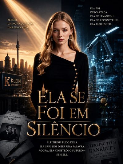 Capa da miniss&eacute;rie Ela Se Foi em Silêncio