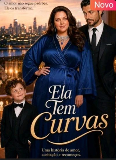 Capa da miniss&eacute;rie Ela Tem Curvas